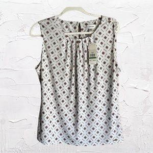 Calvin Klein | Sleeveless Blouse NWT